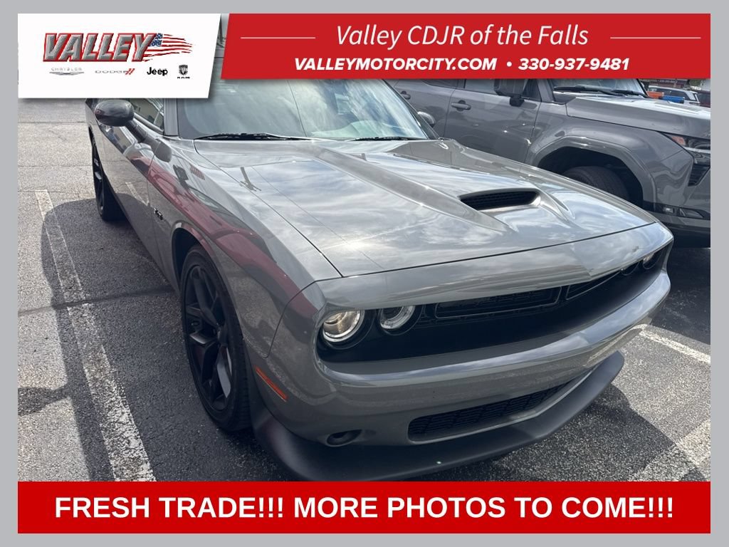 Used 2023 Dodge Challenger R/T w/ Blacktop Package RWD image 1