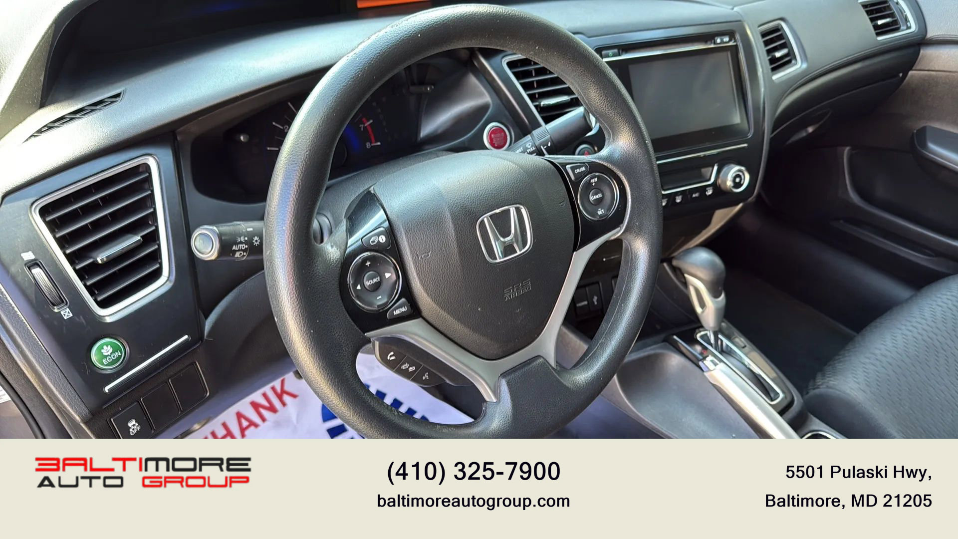 Used 2015 Honda Civic EX image 13