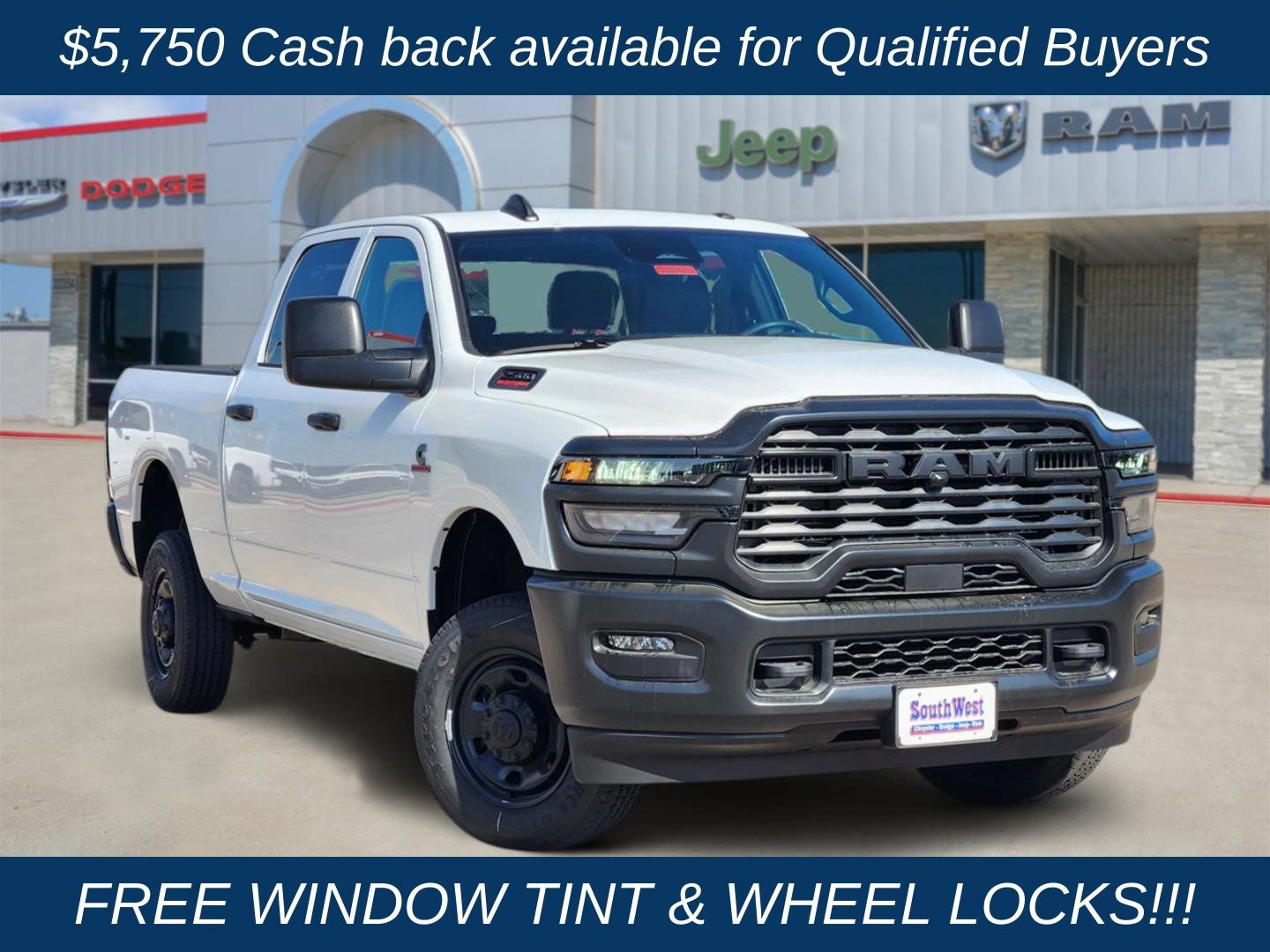 New 2026 RAM 2500 Tradesman AWD/4WD 360° Tour