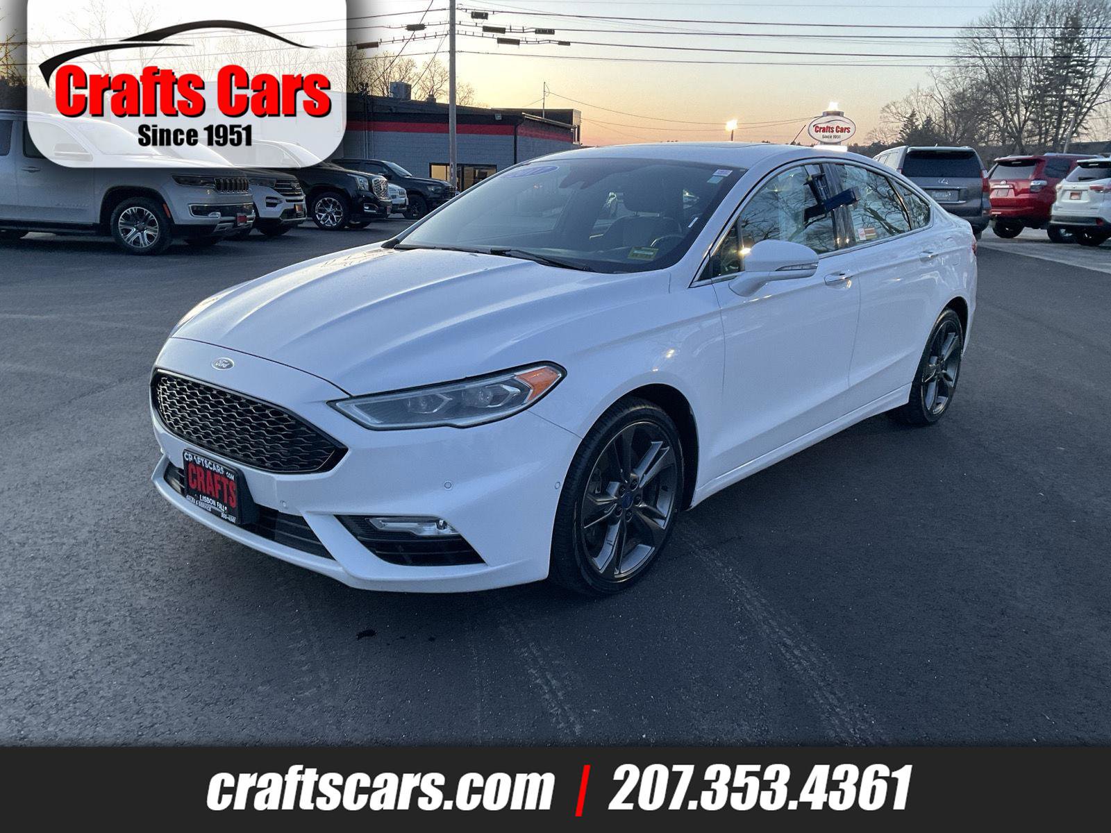 Used 2017 Ford Fusion Sport w/ Equipment Group 401A image 1