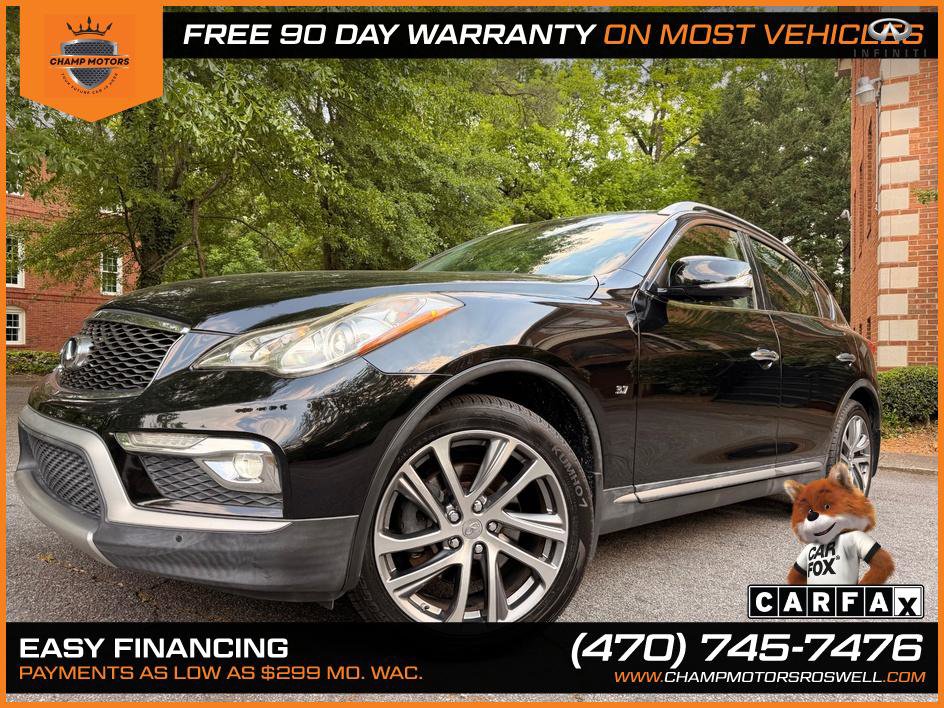 Used 2017 INFINITI QX50 AWD w/ Deluxe Touring Package image 1