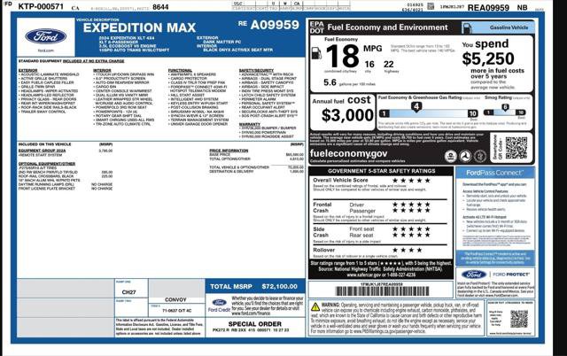 Used 2024 Ford Expedition Max XLT AWD/4WD image 4
