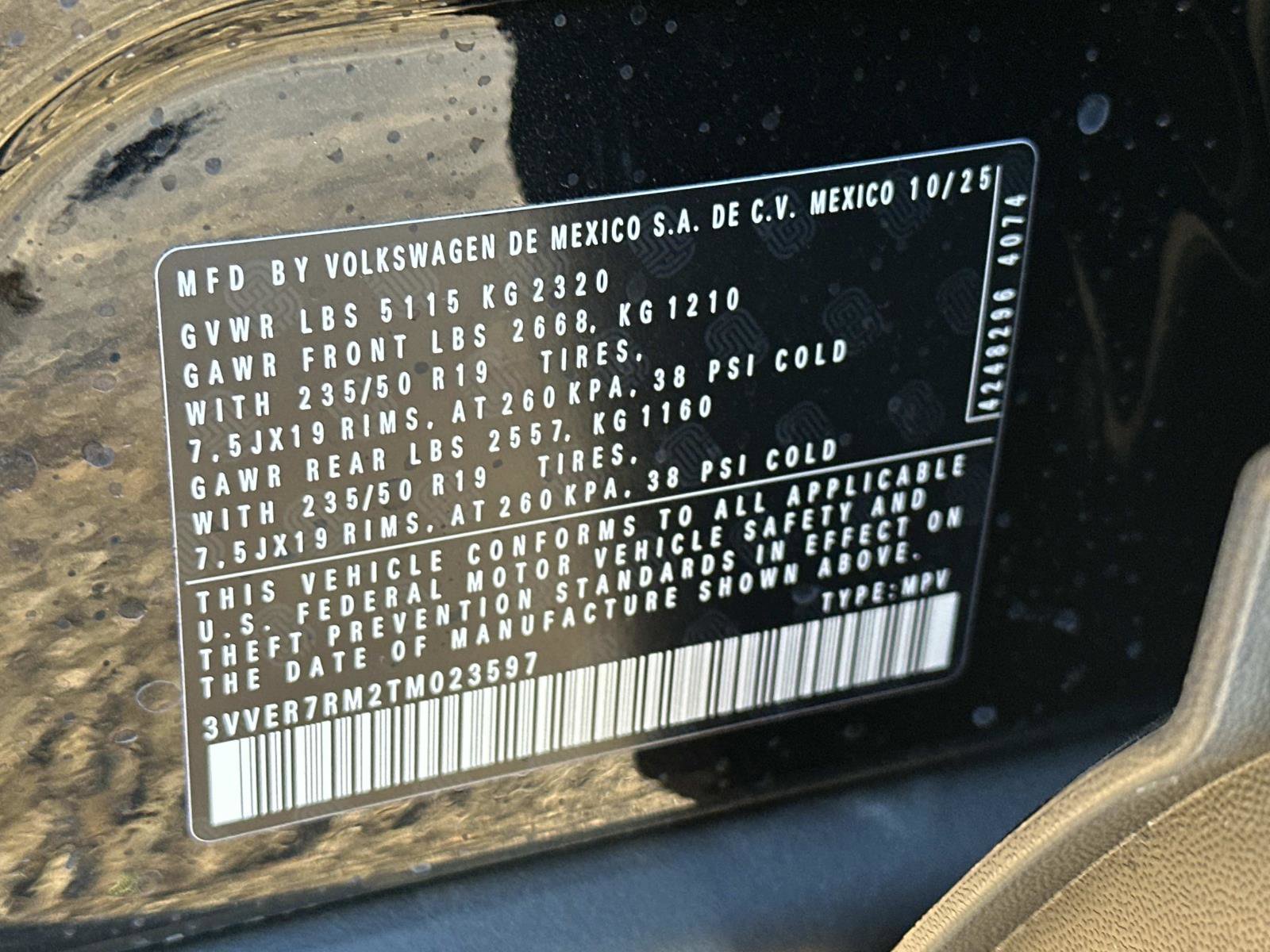 New 2026 Volkswagen Tiguan SE image 18