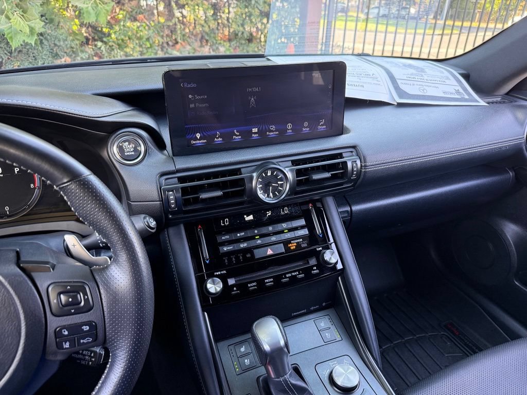 Used 2023 Lexus IS 350 F Sport w/ Navigation Package RWD image 22