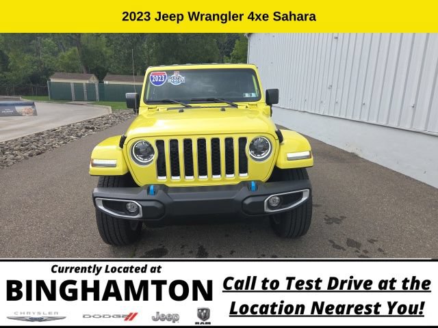 Used 2023 Jeep Wrangler Unlimited Sahara AWD/4WD image 2