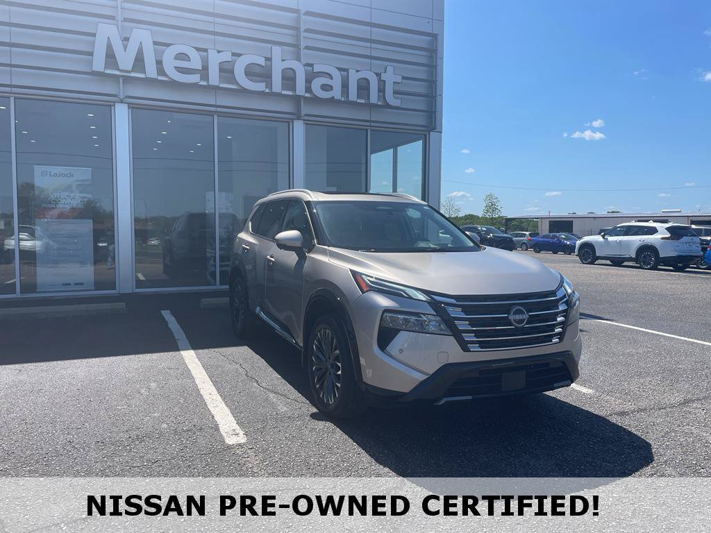 Certified 2025 Nissan Rogue Platinum w/ Tech Package AWD/4WD image 1