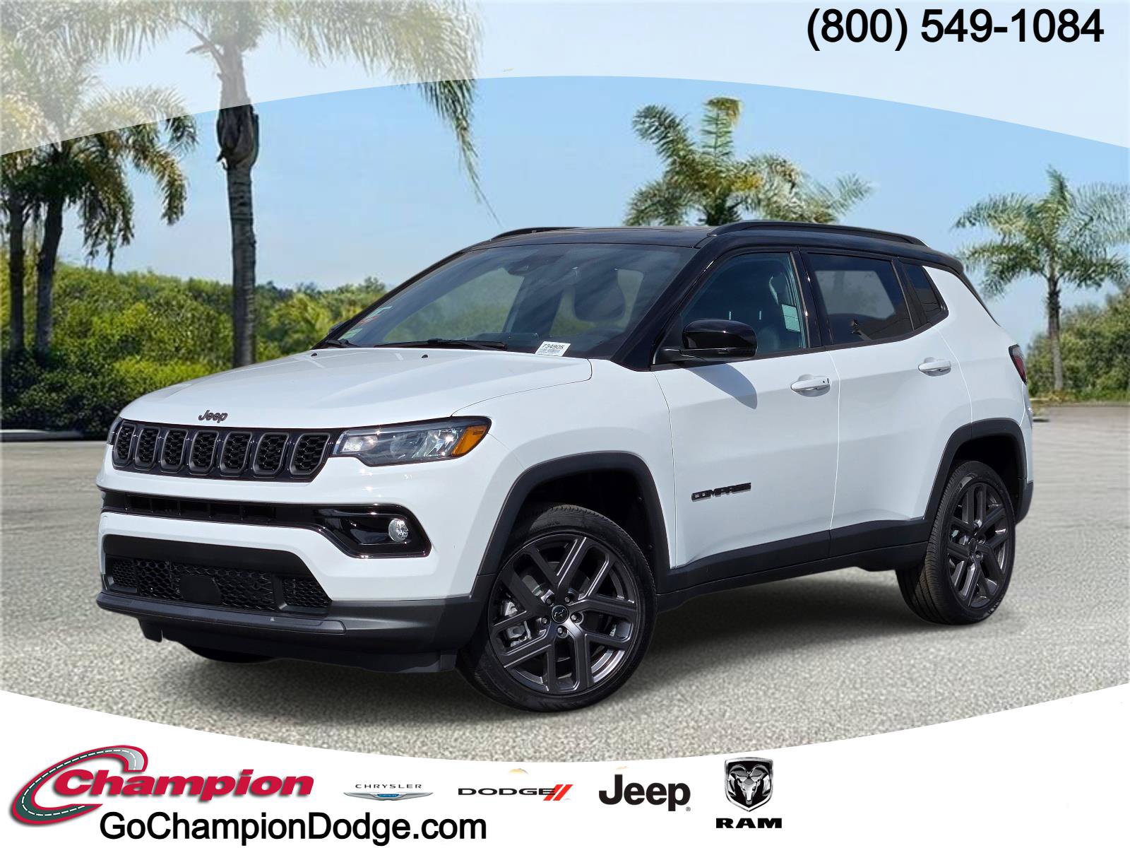 New 2026 Jeep Compass Limited w/ Sun, Sound & Navigation Group