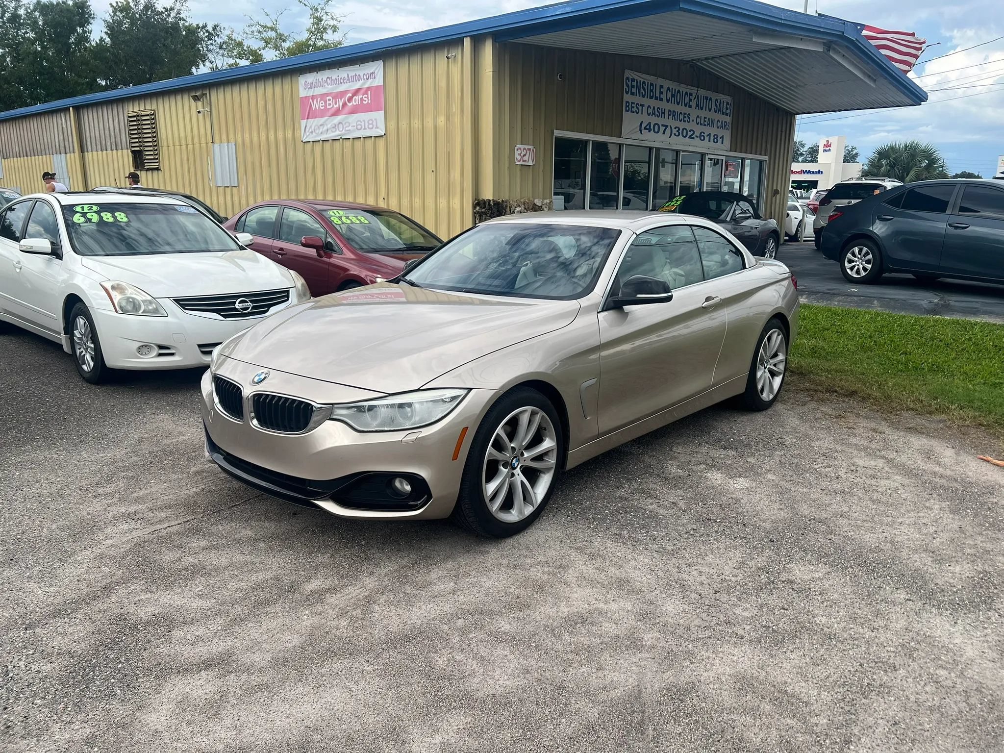 Used 2014 BMW 428i xDrive Convertible AWD/4WD image 2