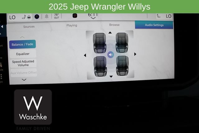 New 2025 Jeep Wrangler Willys image 49