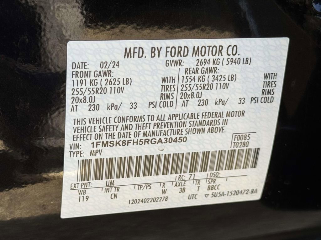 Used 2024 Ford Explorer Limited image 27