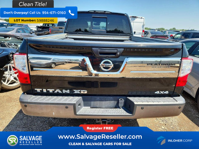 Used 2016 Nissan Titan Platinum Reserve AWD/4WD image 8