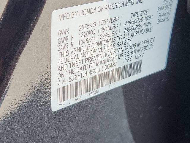 Used 2020 Acura MDX w/ Technology Package AWD/4WD image 28