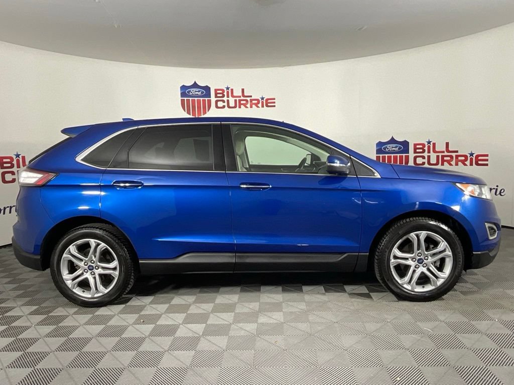 Used 2018 Ford Edge Titanium w/ Ford Safe & Smart Package FWD image 2
