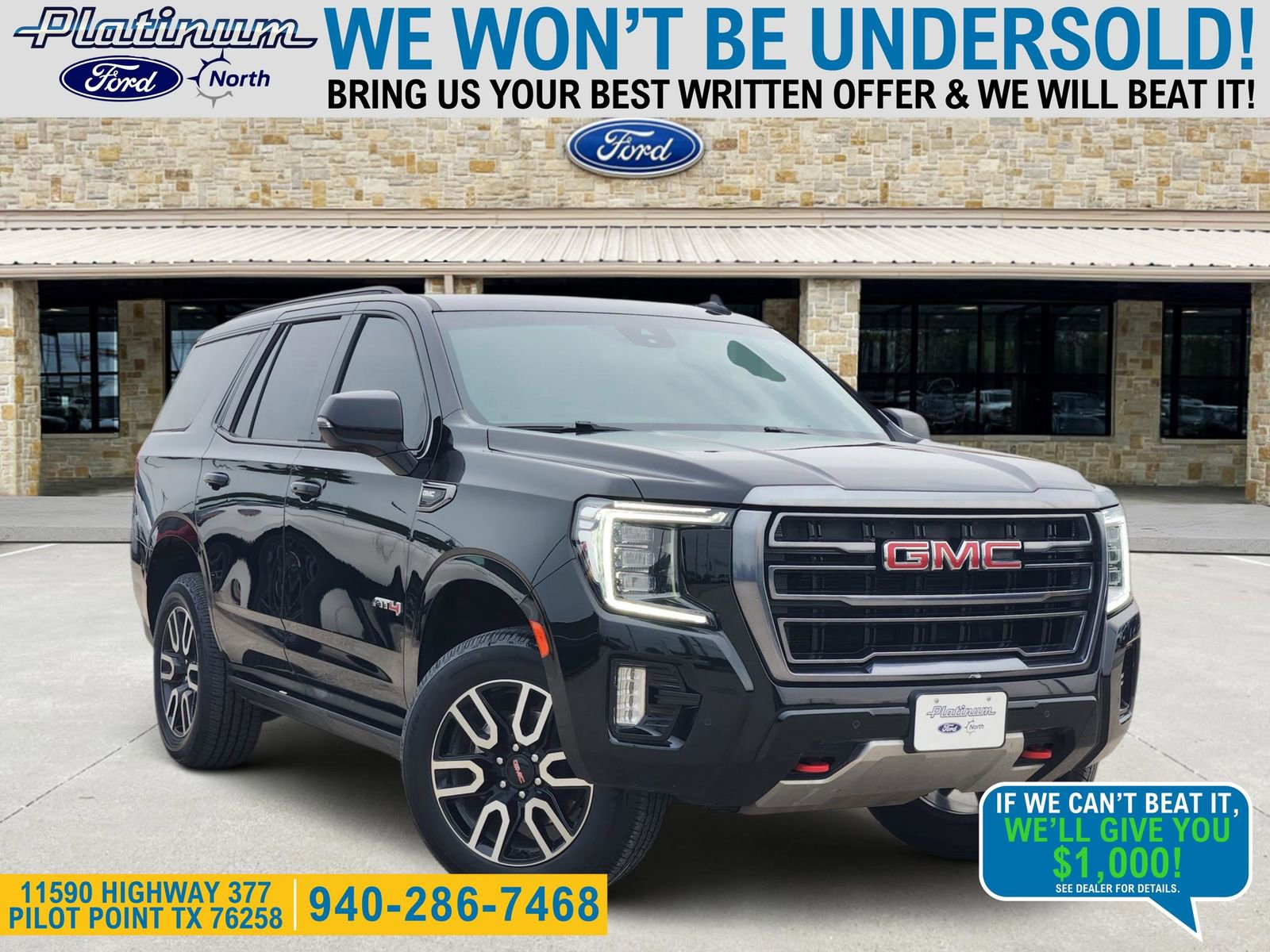 Used 2023 GMC Yukon AT4 AWD/4WD image 1