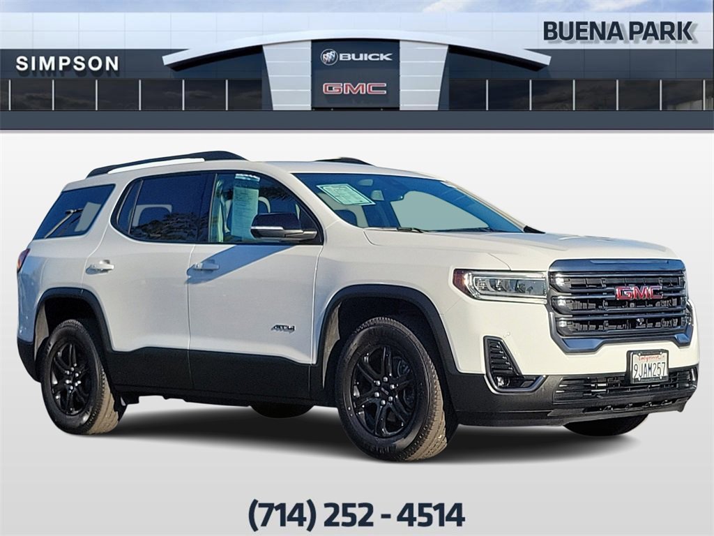 Used 2023 GMC Acadia AT4 w/ Technology Package