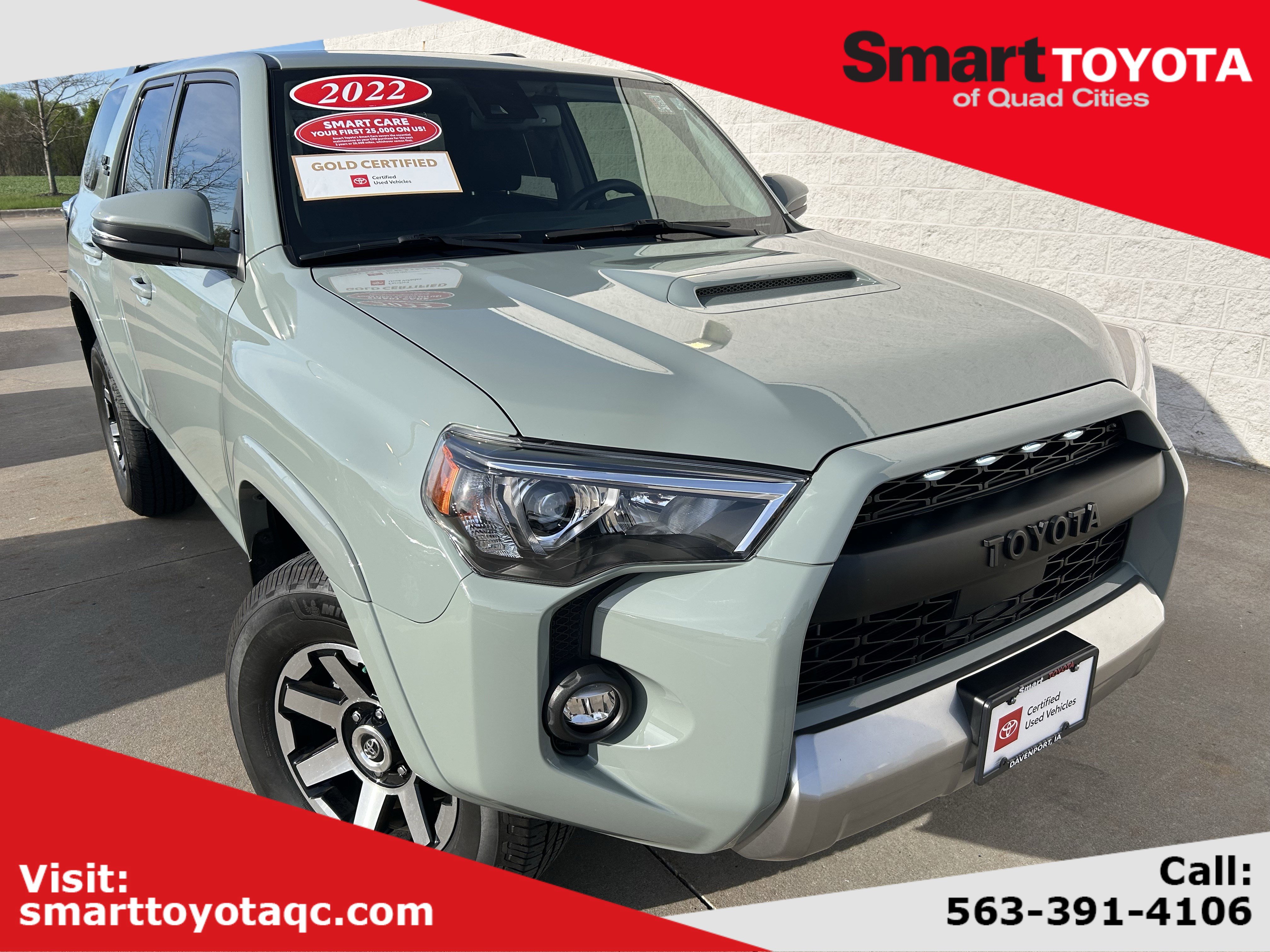 Certified 2022 Toyota 4Runner TRD Off-Road Premium w/ Moonroof Package image 1