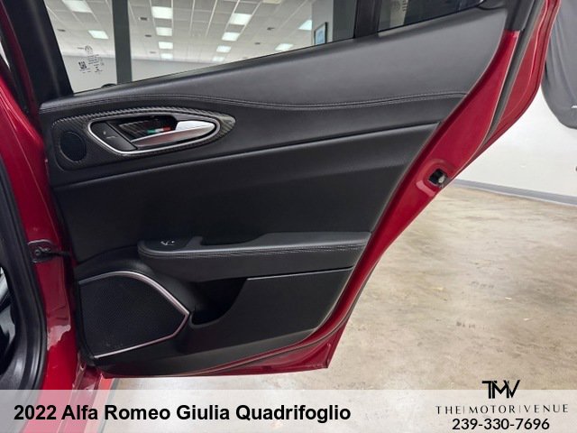 Used 2022 Alfa Romeo Giulia Quadrifoglio w/ Active Assist Plus Package image 29