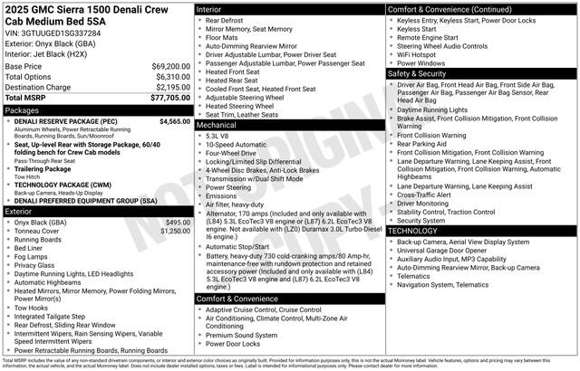 Used 2025 GMC Sierra 1500 Denali w/ Denali Reserve Package image 20