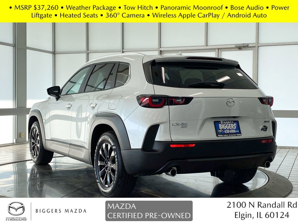 Certified 2025 MAZDA CX-50 AWD 2.5 S w/ Weather Package image 6