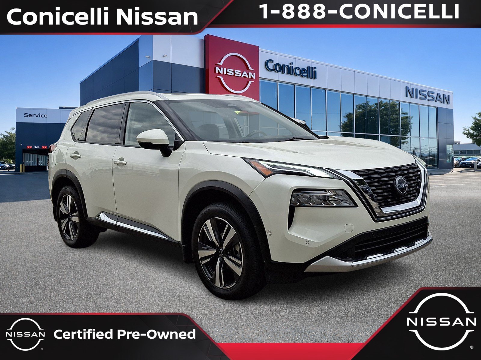 Certified 2023 Nissan Rogue Platinum w/ Platinum Premium Package AWD/4WD image 1