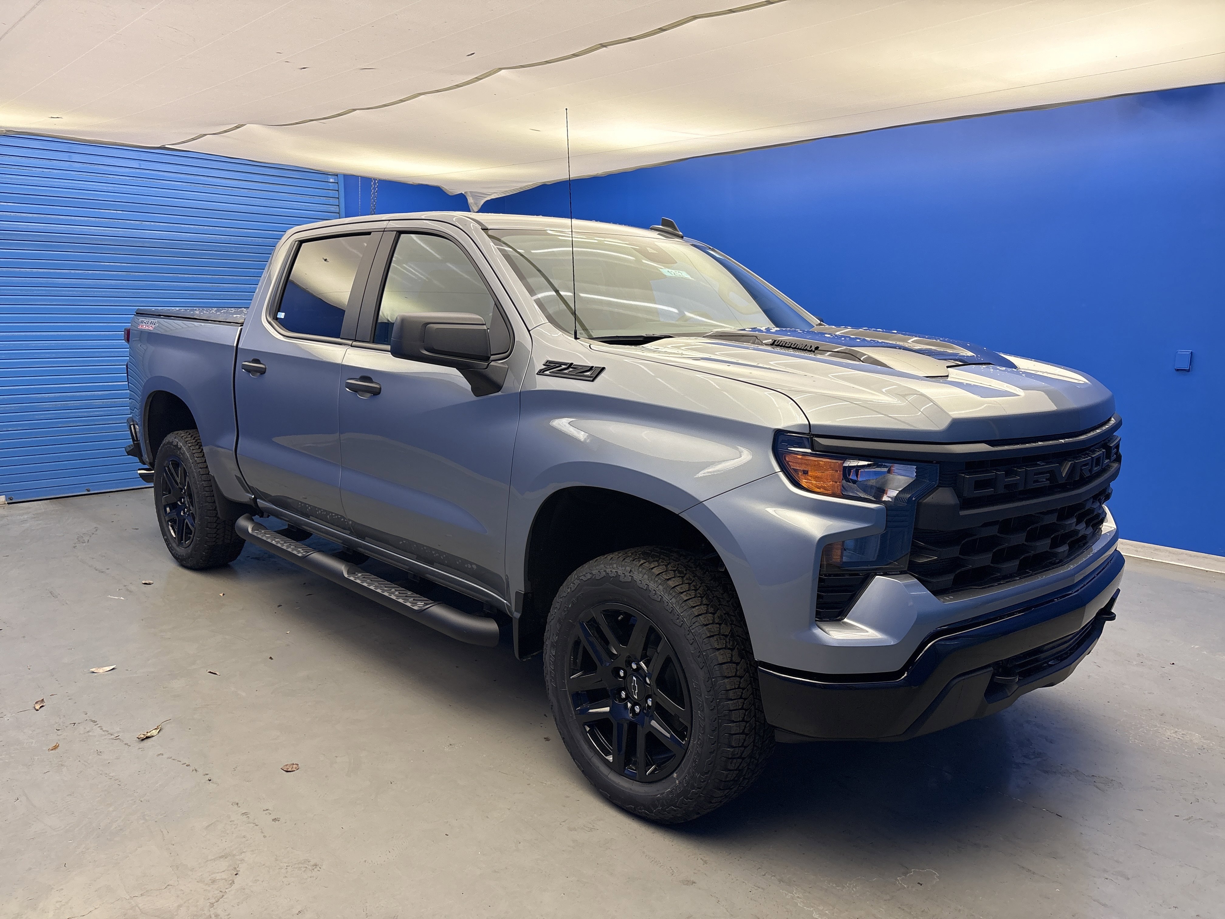 New 2026 Chevrolet Silverado 1500 Custom Trail Boss w/ Turbomax Blackout Package AWD/4WD image 2