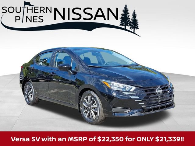New 2025 Nissan Versa SV w/ Trunk Package