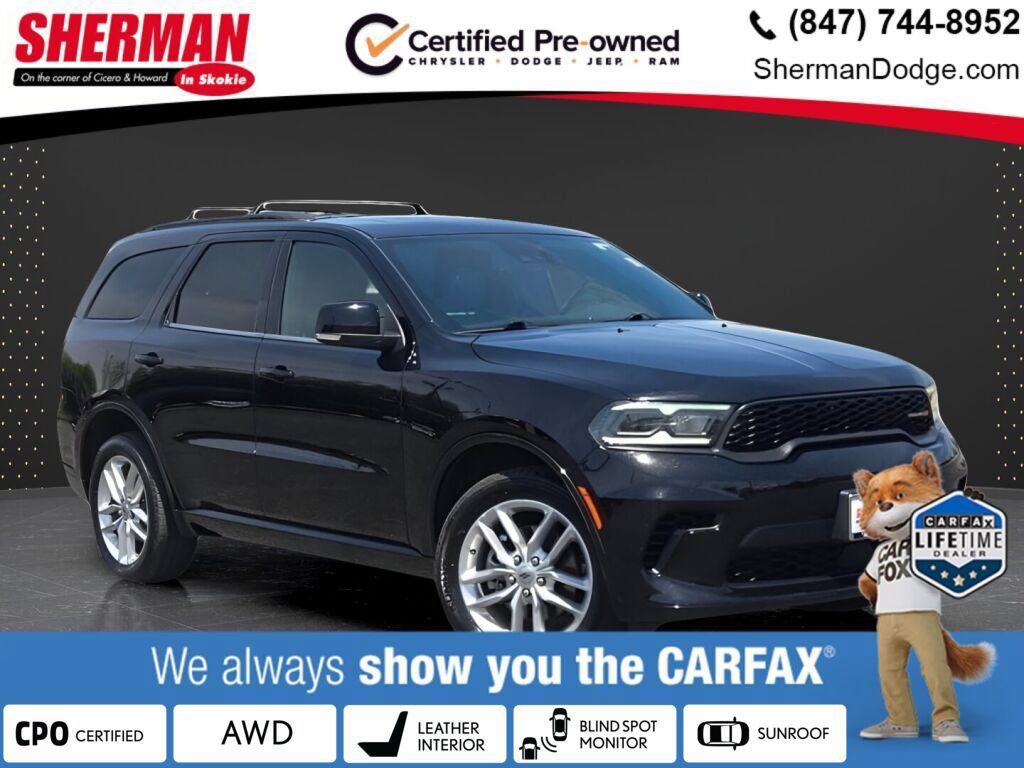 Certified 2024 Dodge Durango GT