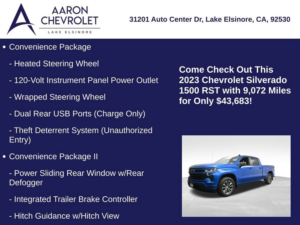 Used 2023 Chevrolet Silverado 1500 RST w/ All Star Edition Plus image 25