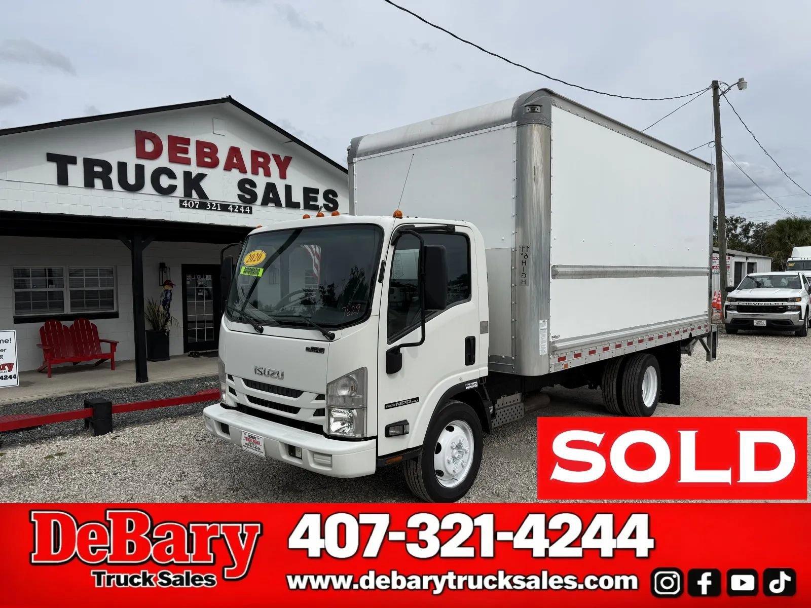 Used 2020 Isuzu NPR