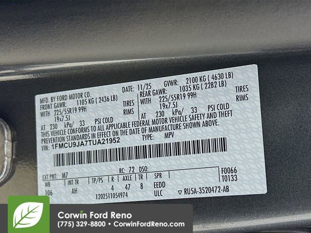 New 2026 Ford Escape Platinum w/ Premium Technology Package image 33