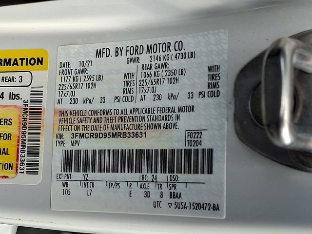 Used 2021 Ford Bronco Sport Badlands AWD/4WD image 28