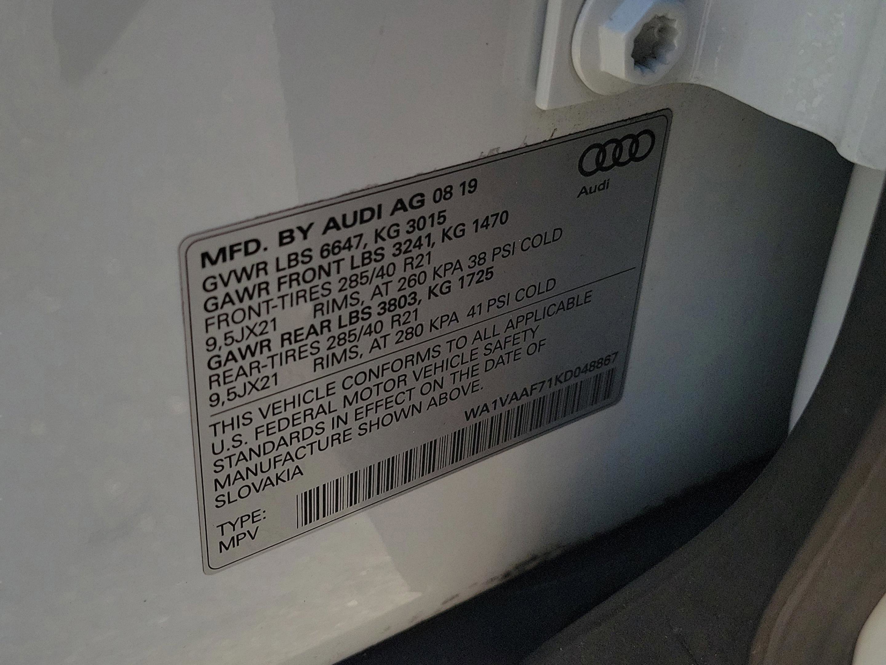 Used 2019 Audi Q7 3.0T Prestige AWD/4WD image 26