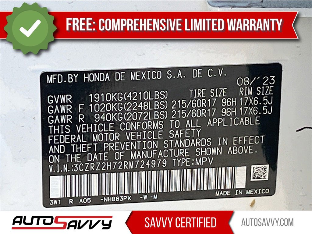 Used 2024 Honda HR-V EX-L image 31