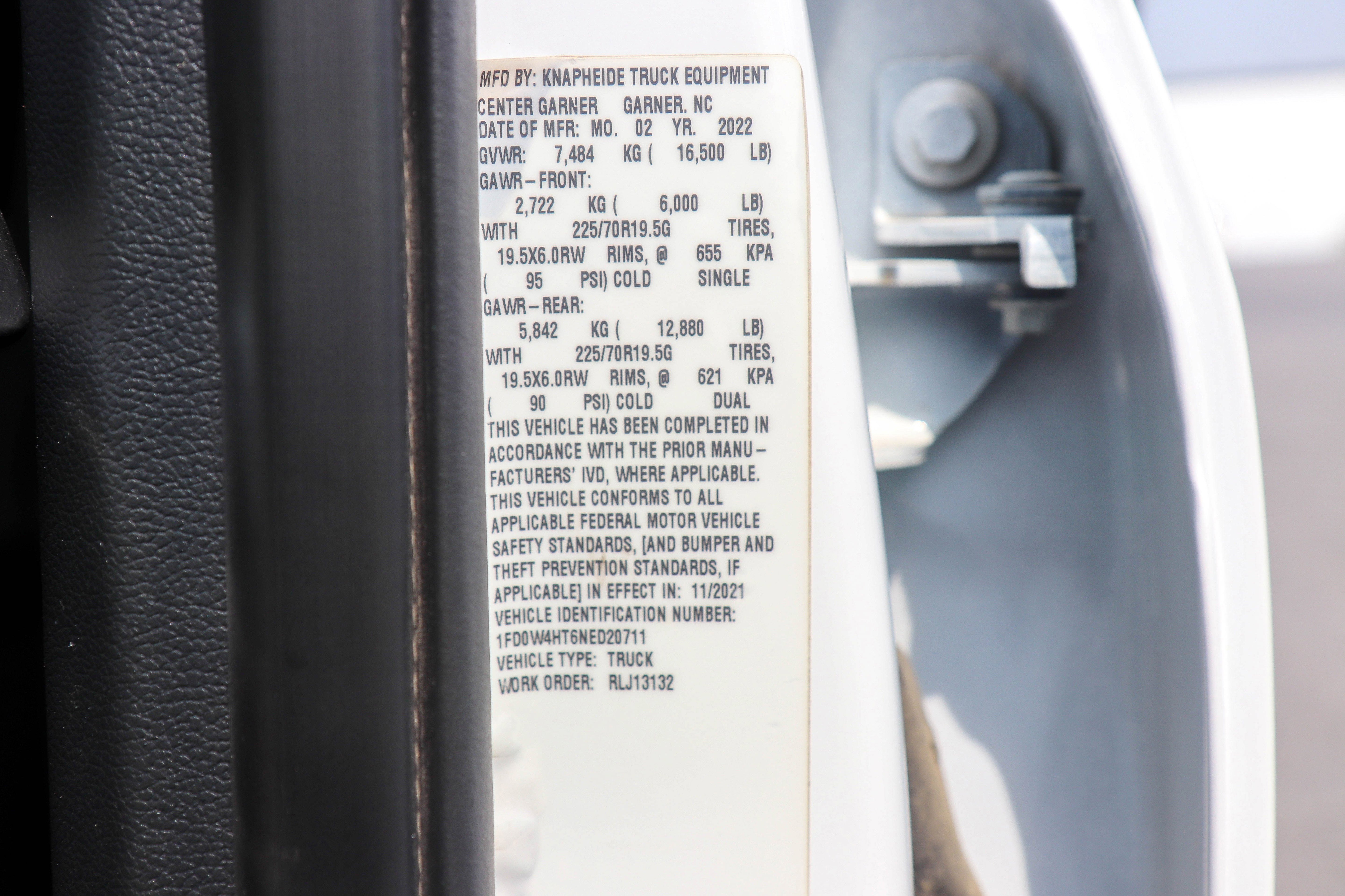 Used 2022 Ford F450 XL w/ Power Equipment Group image 35