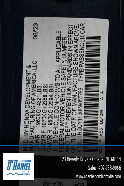 Used 2023 Honda Accord EX image 44