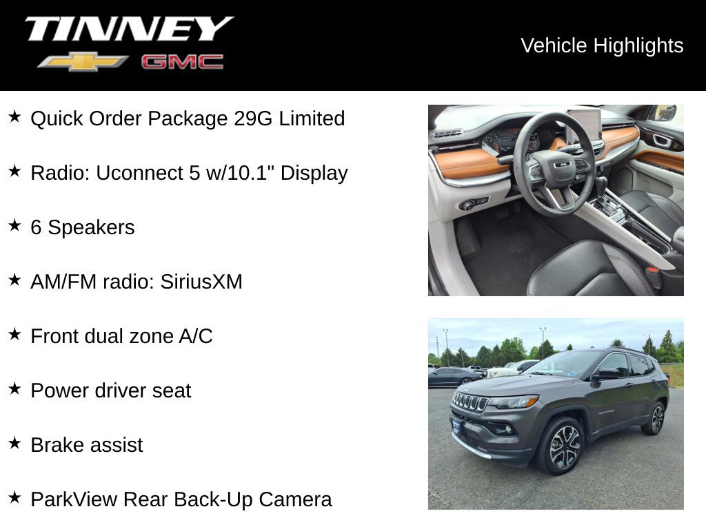 Used 2024 Jeep Compass Limited AWD/4WD image 6