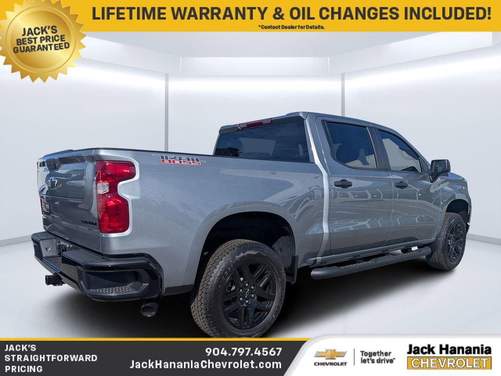 New 2026 Chevrolet Silverado 1500 Custom Trail Boss w/ Turbomax Blackout Package image 3