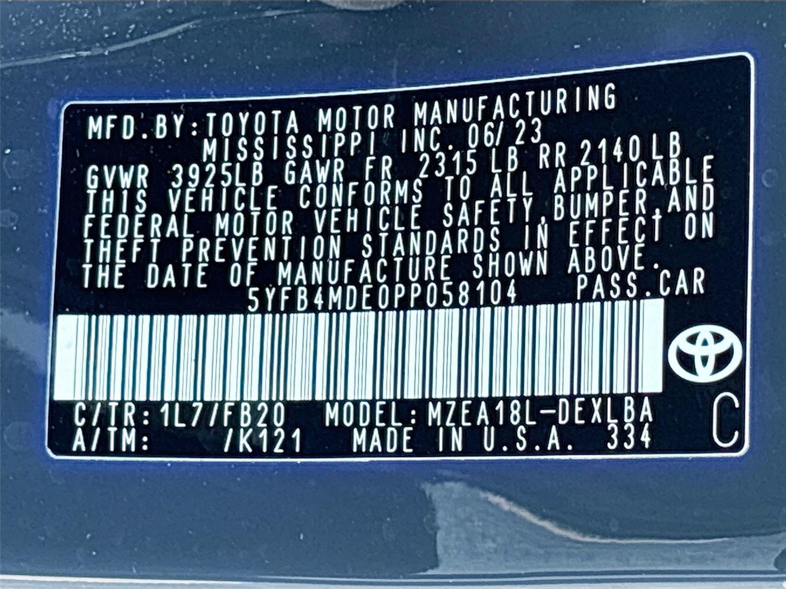 Used 2023 Toyota Corolla LE FWD image 34