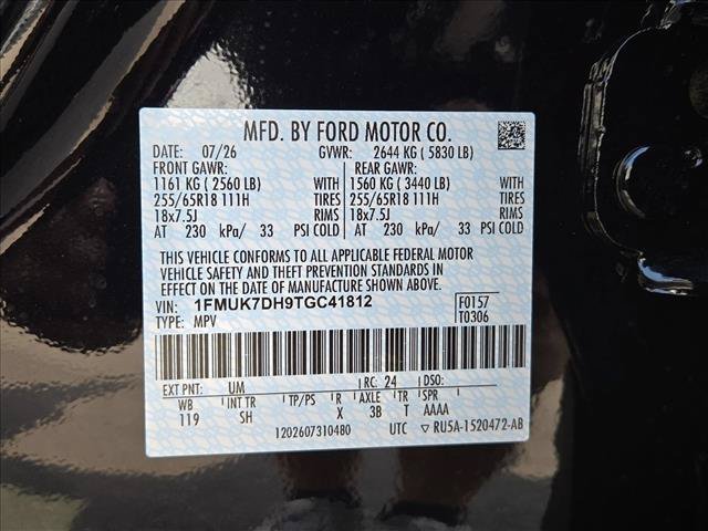 New 2026 Ford Explorer Active RWD image 18