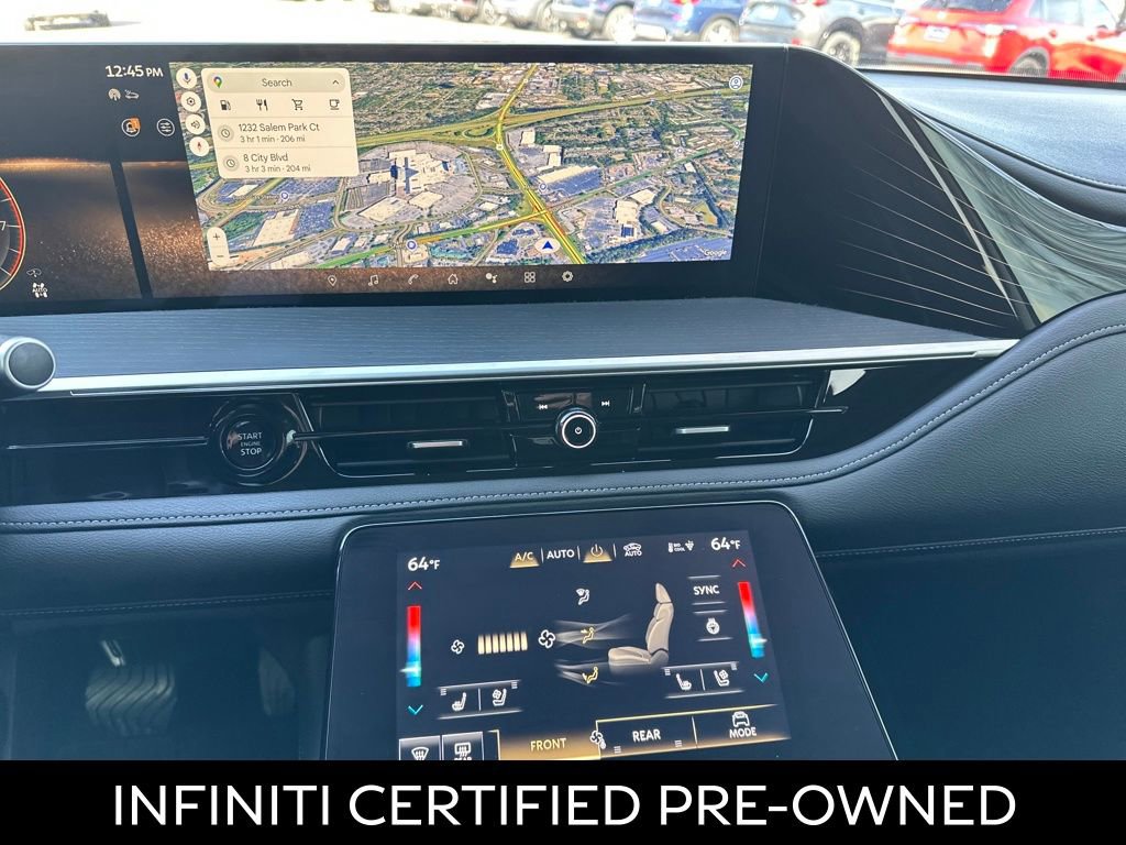 Certified 2025 INFINITI QX80 Sensory image 6