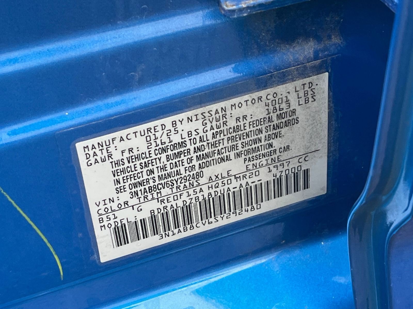 Used 2025 Nissan Sentra SV FWD image 28