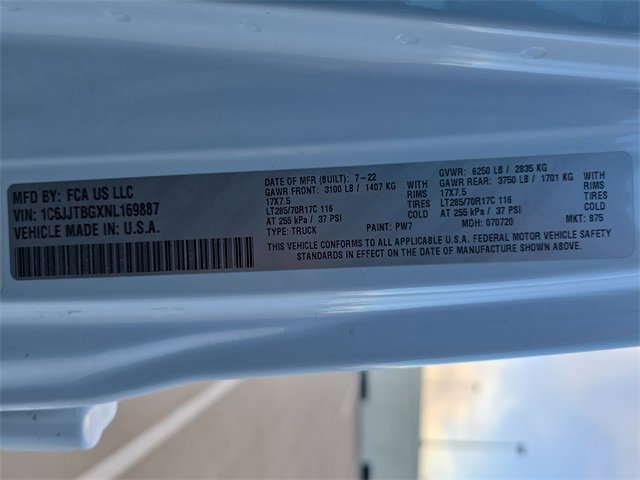 Used 2022 Jeep Gladiator Rubicon w/ Cold Weather Group image 37