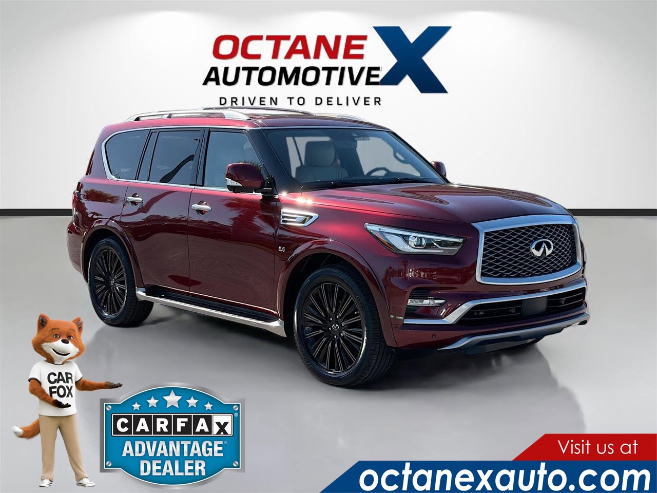 Used 2020 INFINITI QX80 Limited AWD/4WD image 1