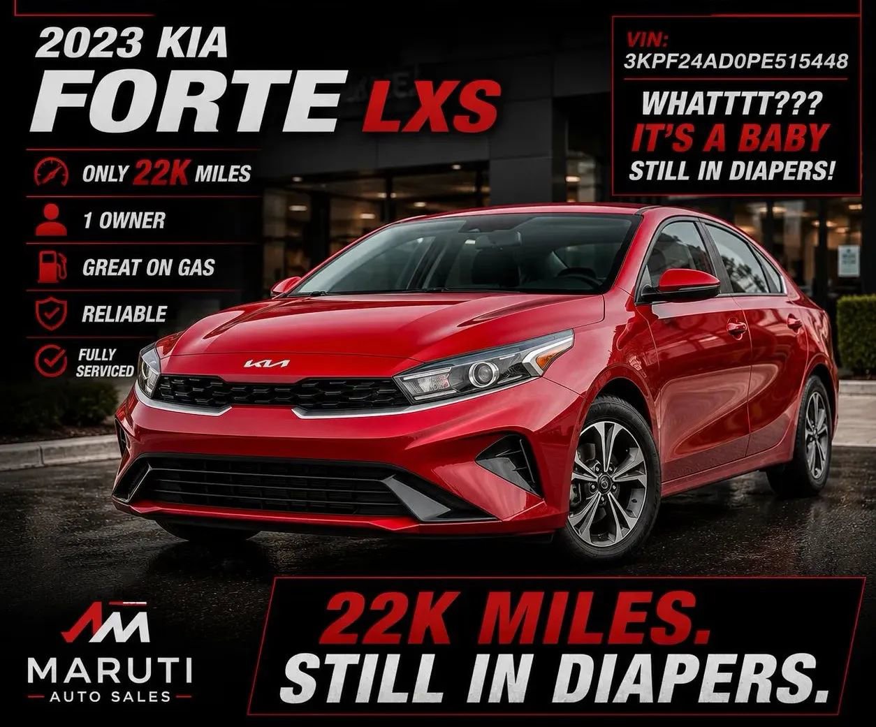 Used 2023 Kia Forte LXS w/ LXS Technology Package FWD image 35