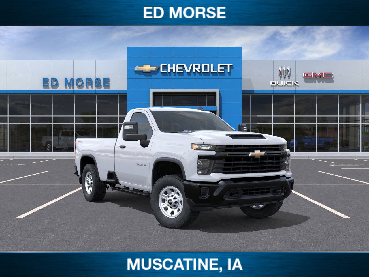 New 2026 Chevrolet Silverado 3500 W/T w/ Snow Plow Prep/Camper Package