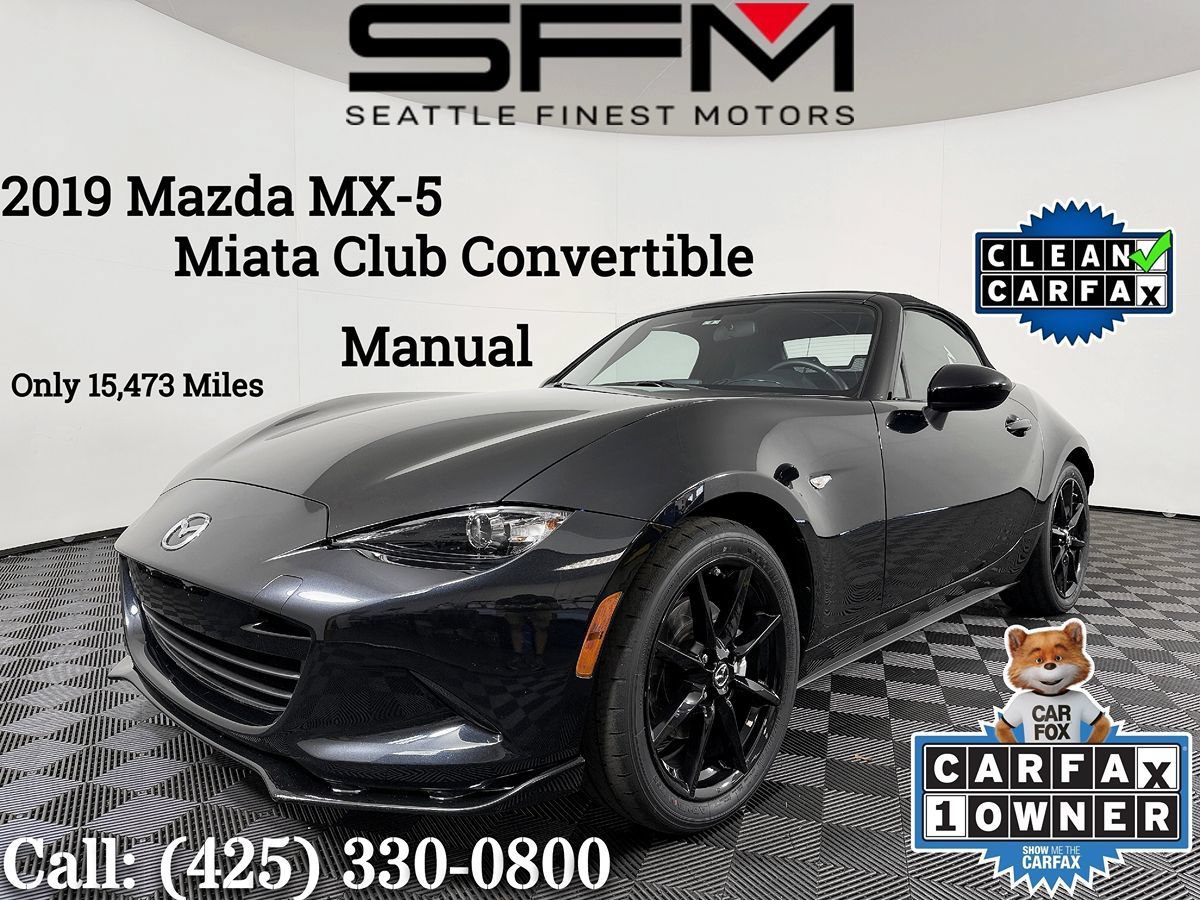 Used 2019 MAZDA MX-5 Miata Club