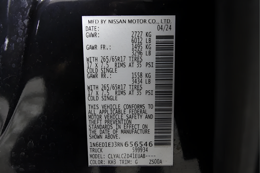 Used 2024 Nissan Frontier SV w/ SV Convenience Package RWD image 14