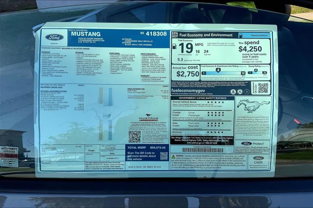 New 2025 Ford Mustang GT Premium image 14