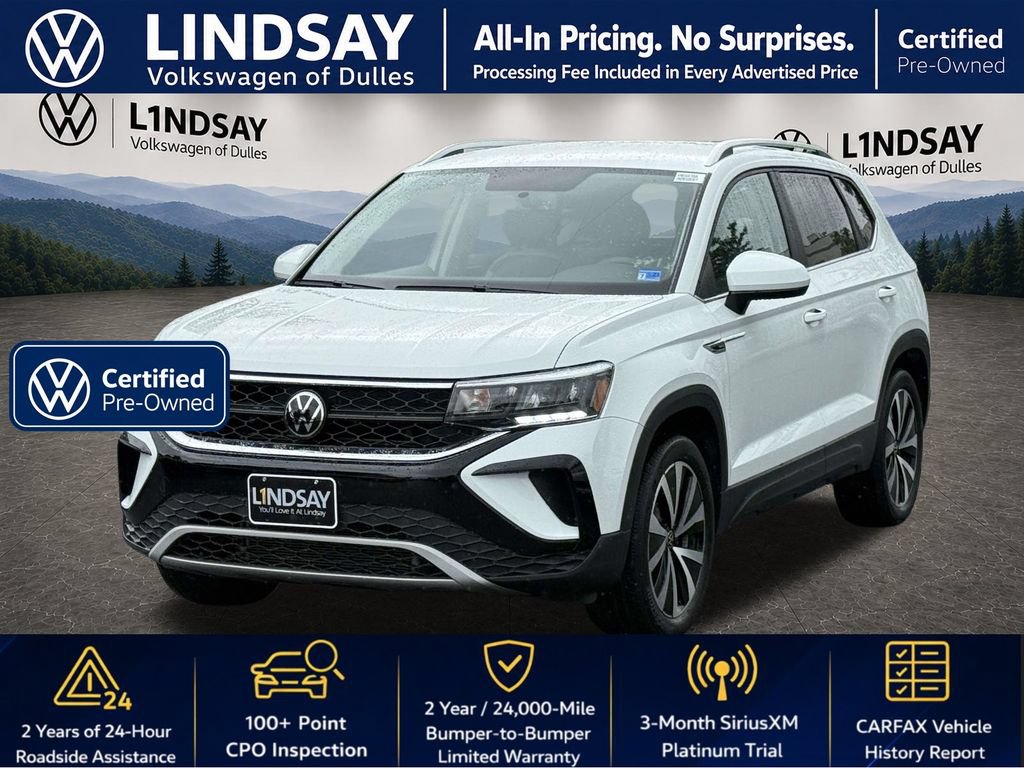 Certified 2022 Volkswagen Taos SE AWD/4WD image 4