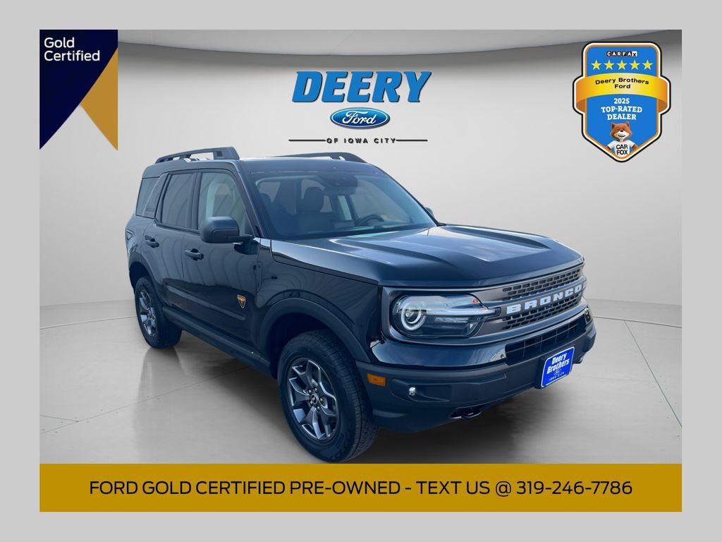 Certified 2024 Ford Bronco Sport Badlands AWD/4WD video 1